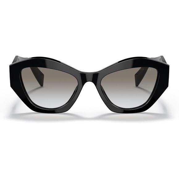 Prada Black/Grey Gradient SPR07Y 07Y 1AB-0A7 Symbole Cat-Eye Sunglasses - Picture 2 of 6